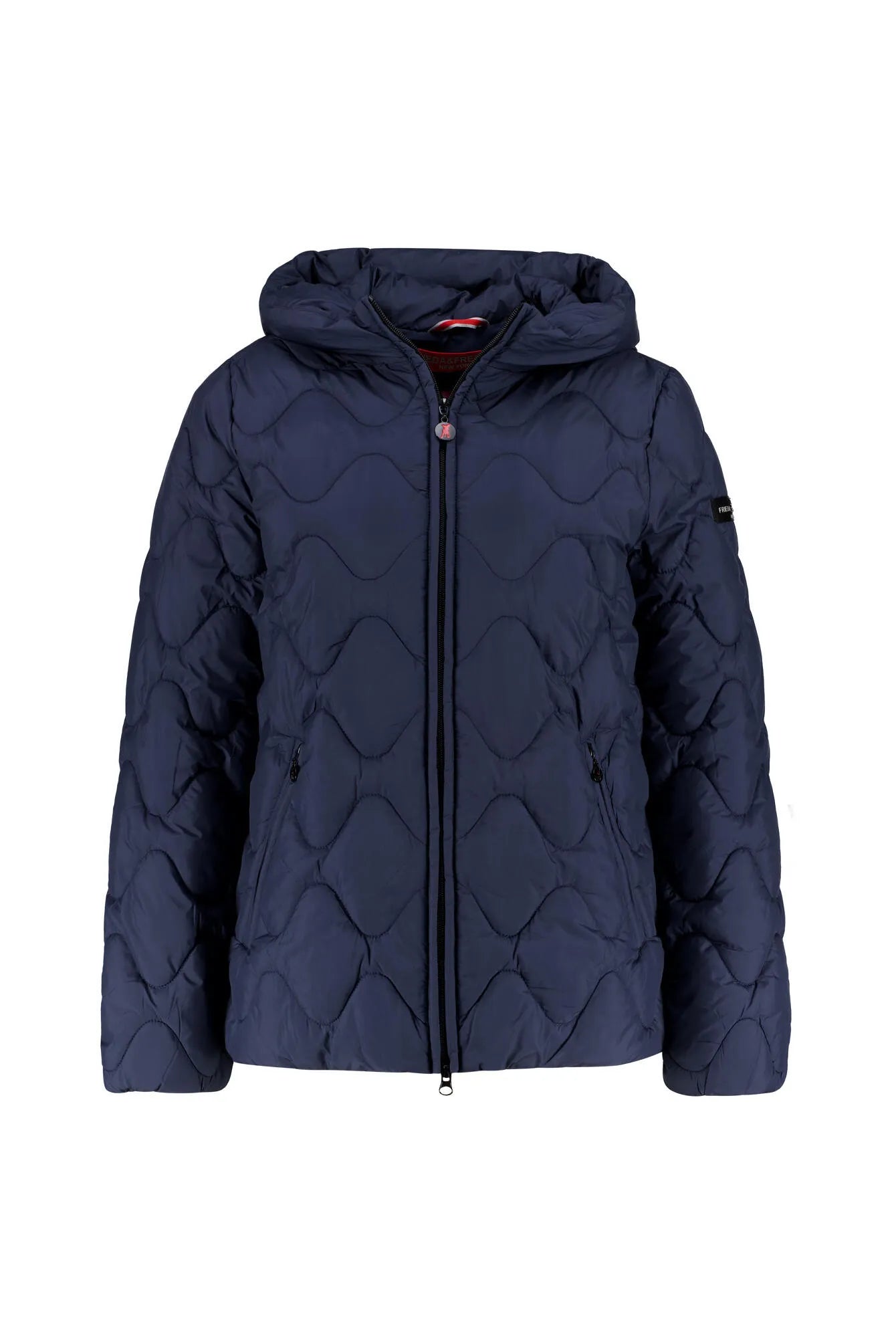 Steppjacke mit Kapuze