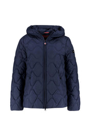 Steppjacke mit Kapuze
