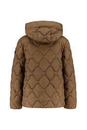 Steppjacke mit Kapuze