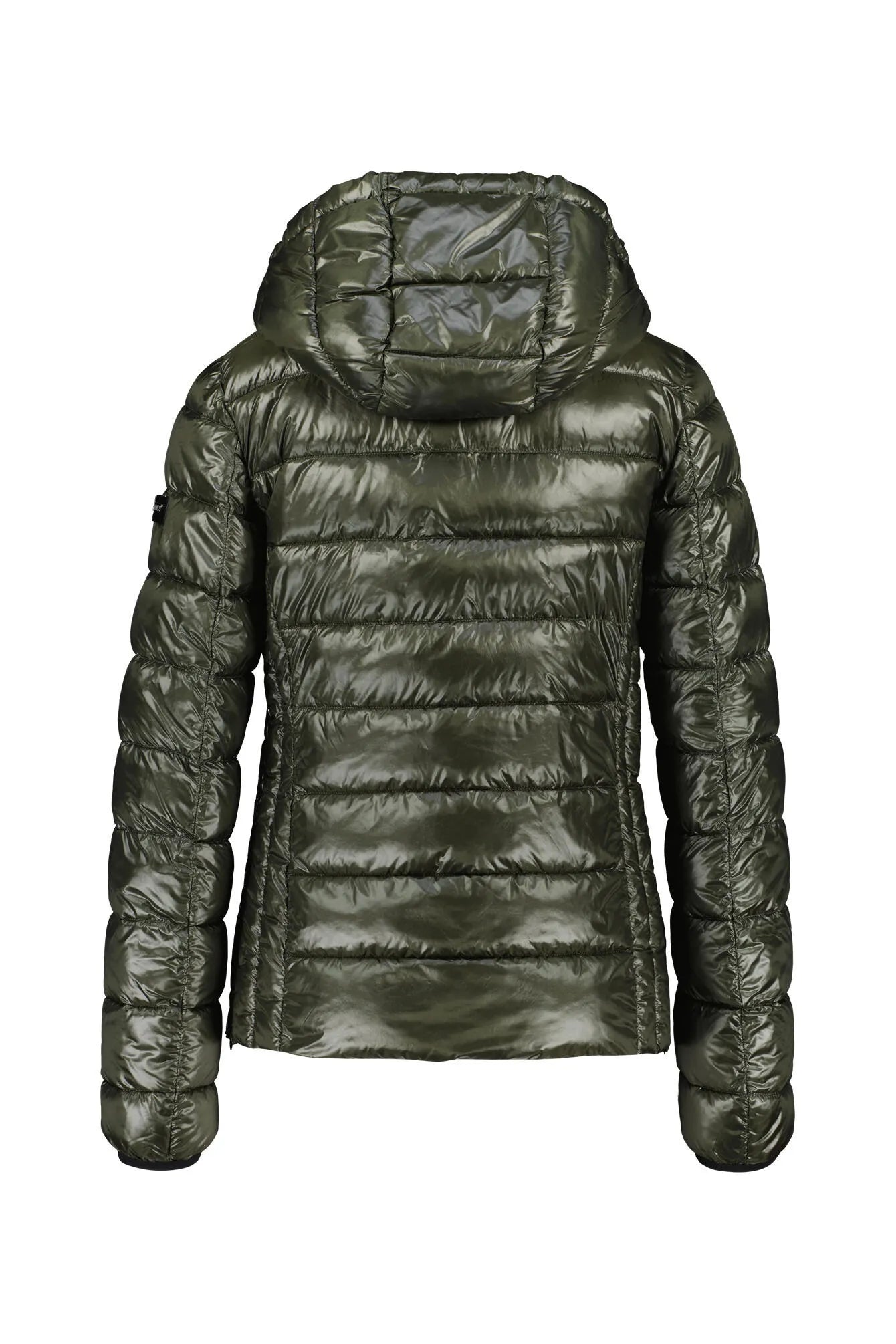 Steppjacke mit abnehmbarer Kapuze