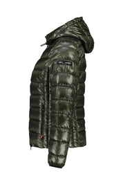 Steppjacke mit abnehmbarer Kapuze