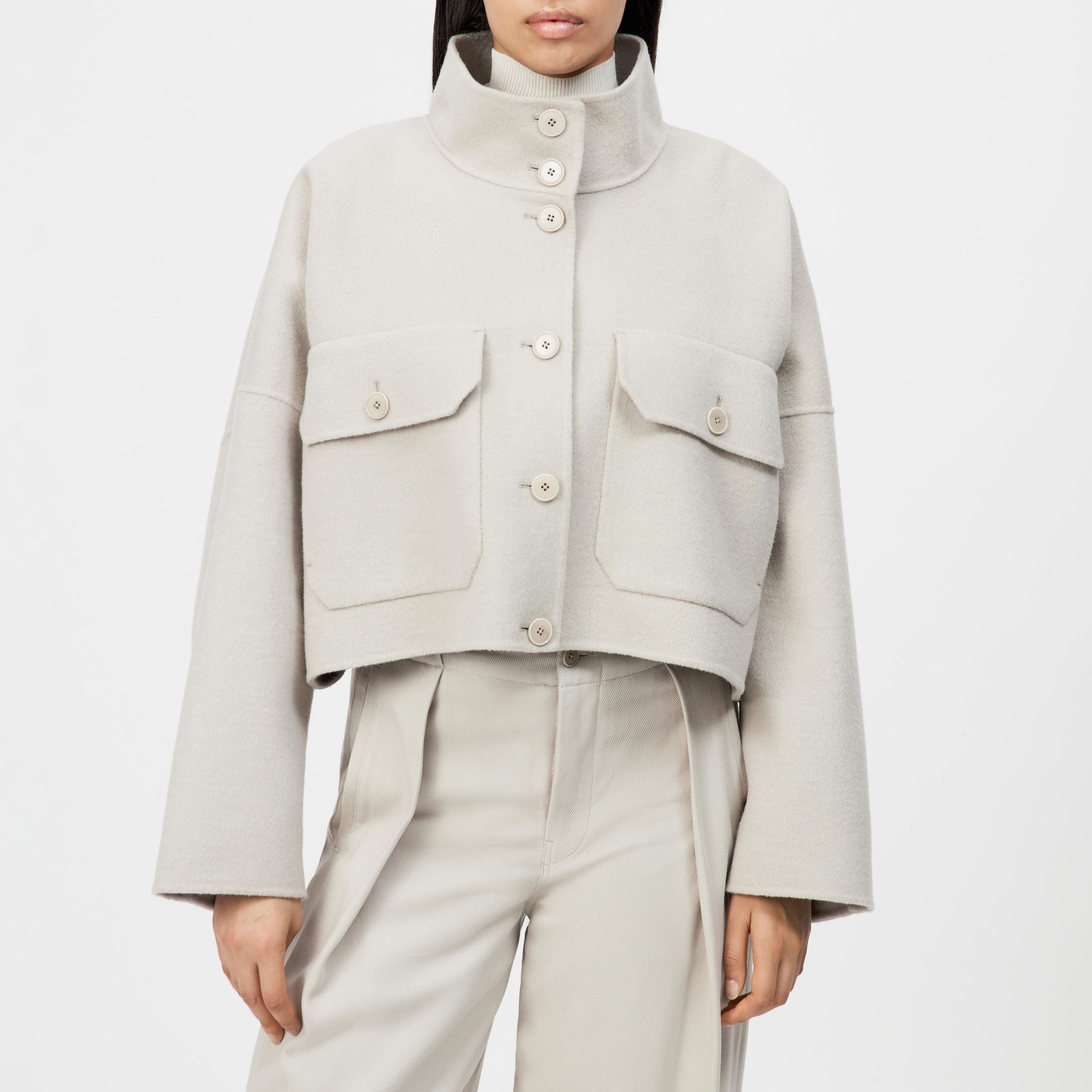 Wolljacke ARKLOW mit Stehkragen