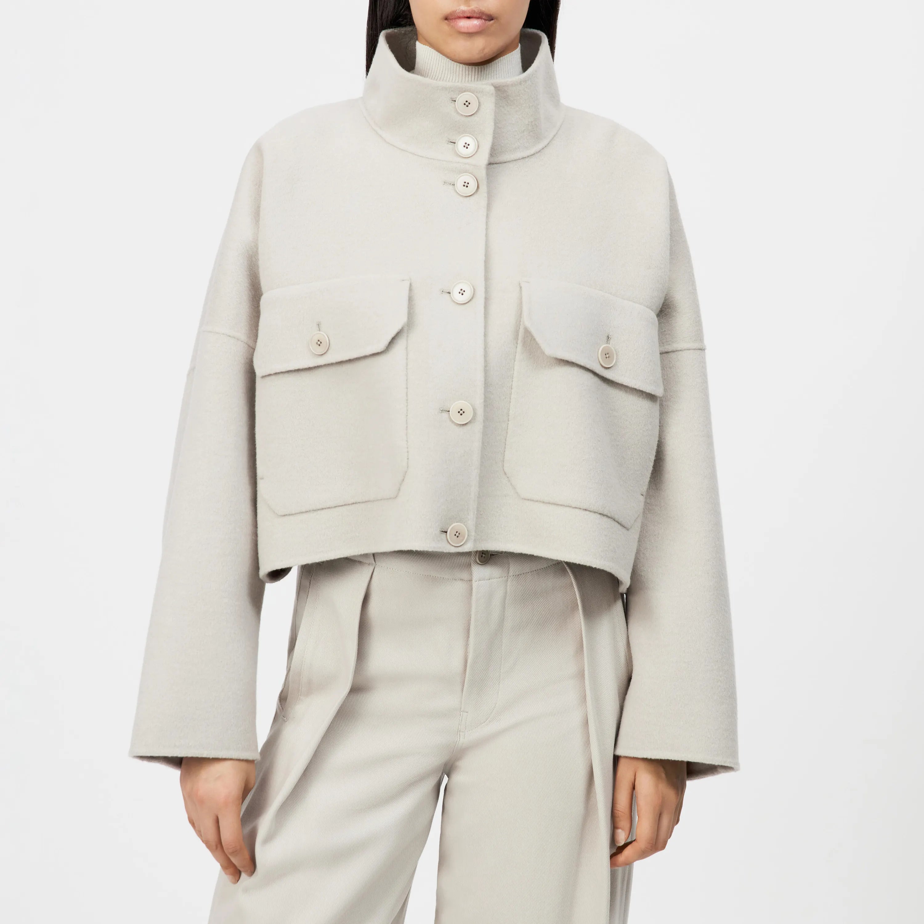 Wolljacke ARKLOW mit Stehkragen