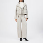 Wolljacke ARKLOW mit Stehkragen