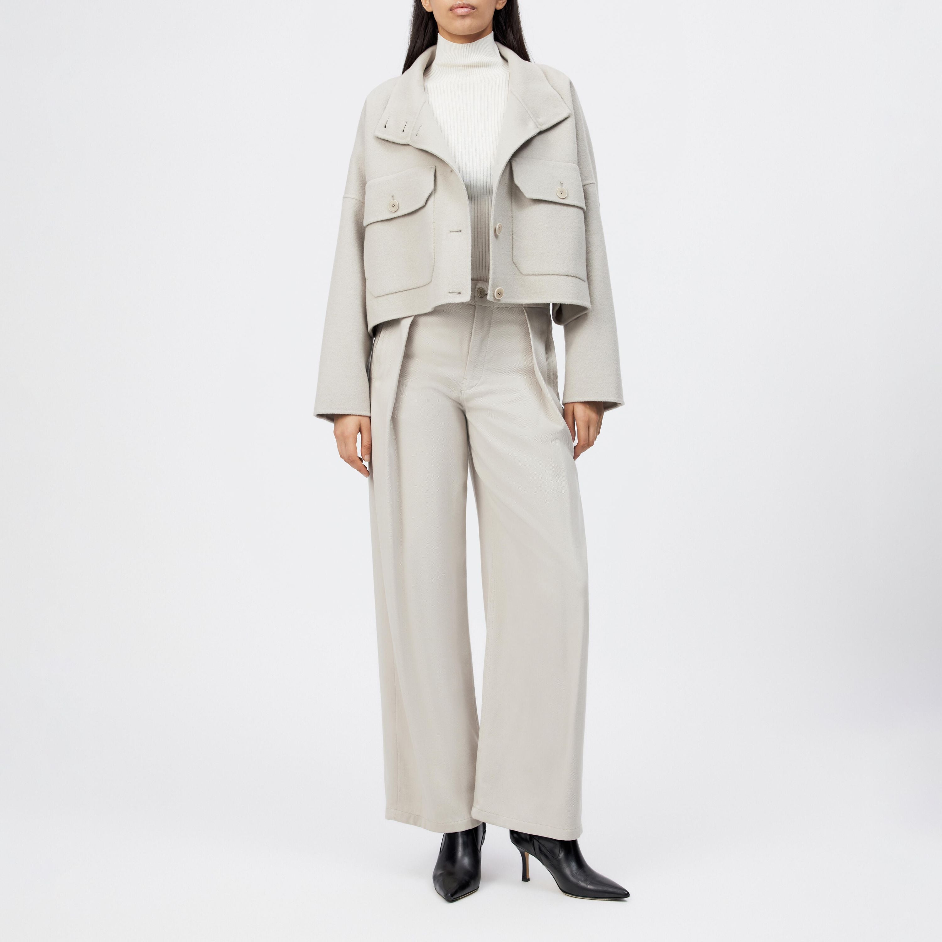 Wolljacke ARKLOW mit Stehkragen