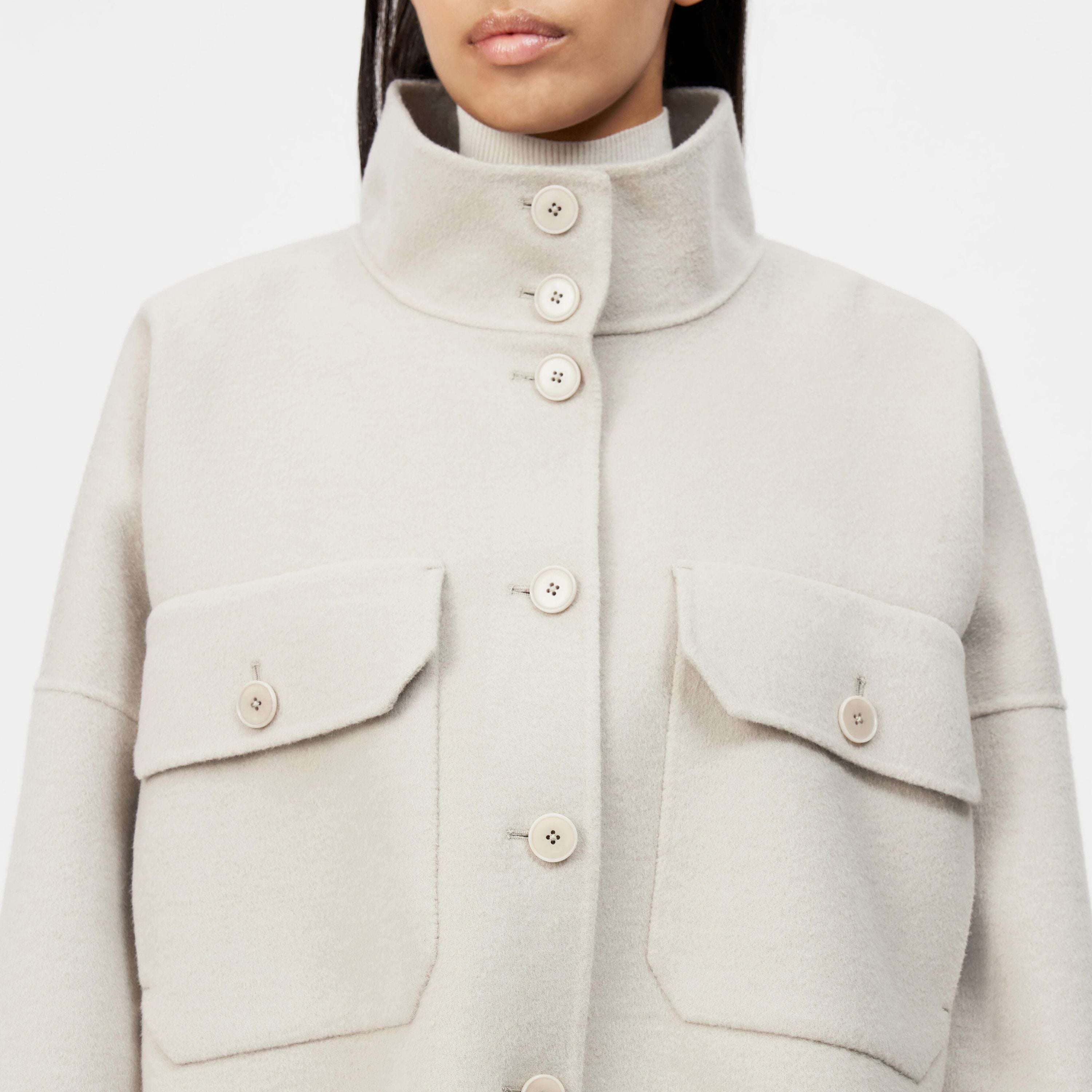 Wolljacke ARKLOW mit Stehkragen