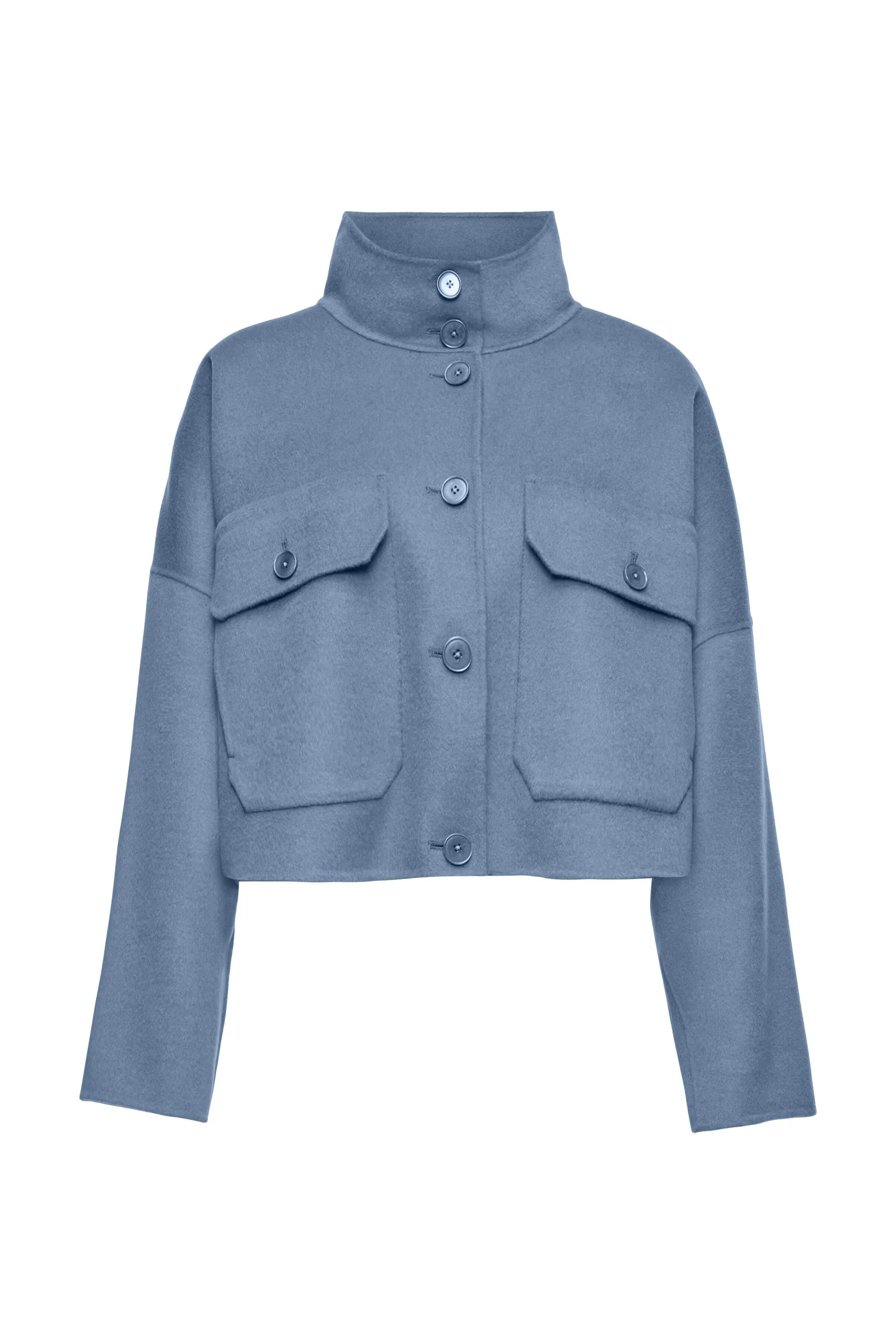 Wolljacke ARKLOW mit Stehkragen