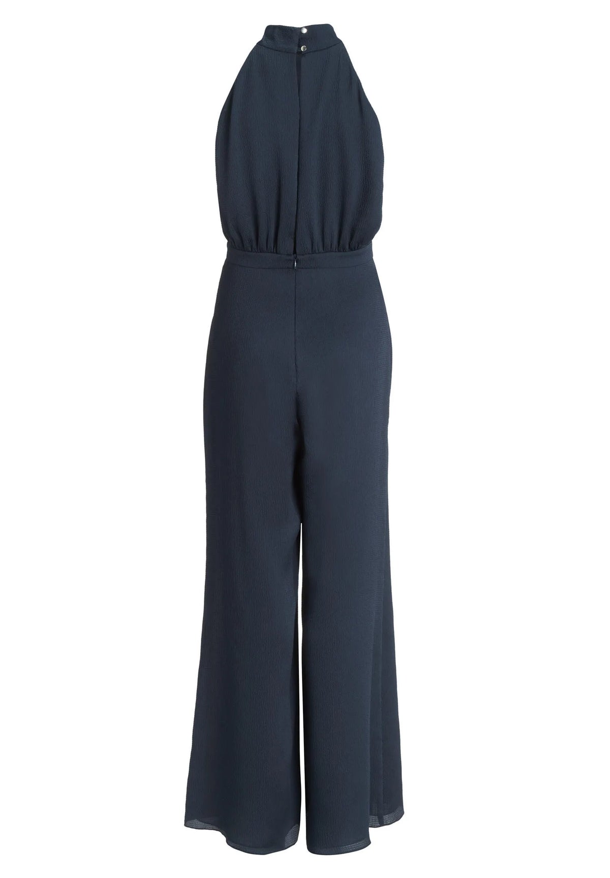 Satin-Jumpsuit mit Schluppe