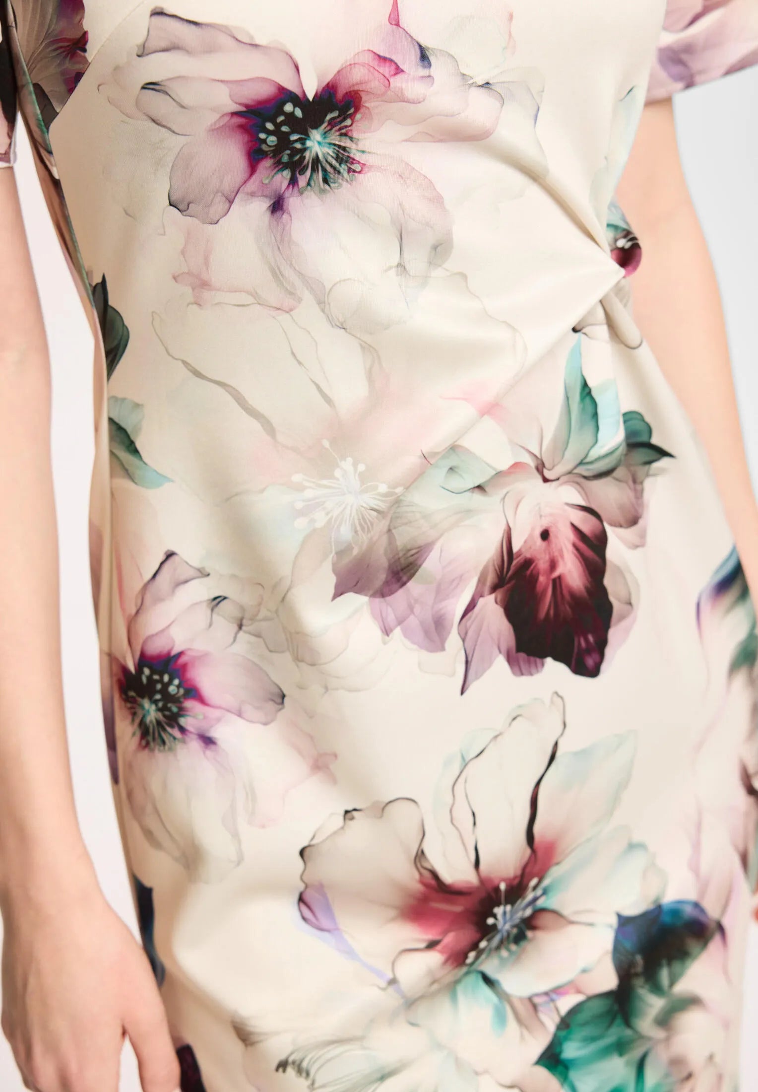 Etuikleid Midi floral