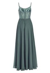 Abendkleid Maxi mit Pailletten