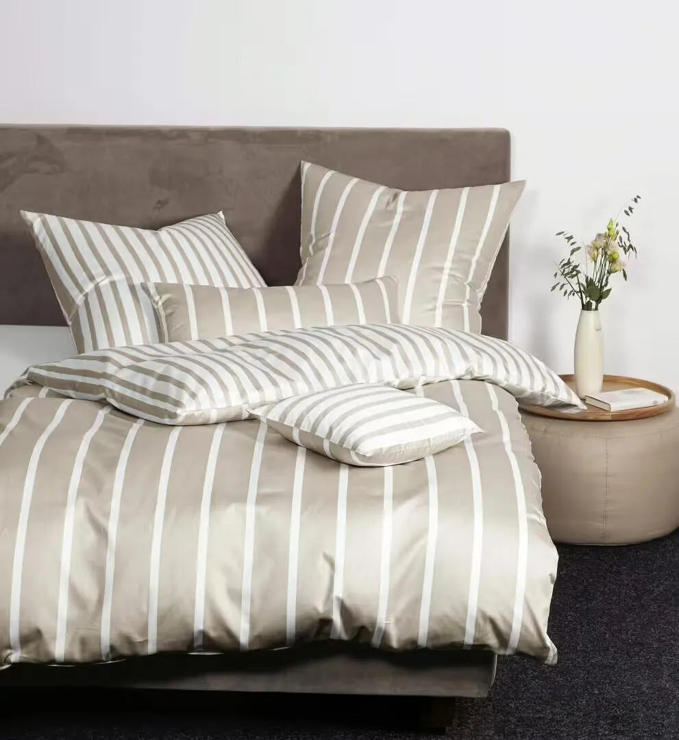 Bettwäsche JERSEY CLASSIC gestreift