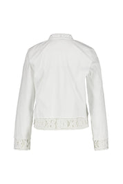 Bluse aus Baumwollmix