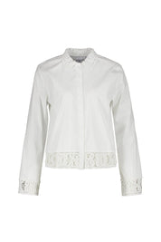 Bluse aus Baumwollmix