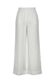 Leinenhose Wide Leg