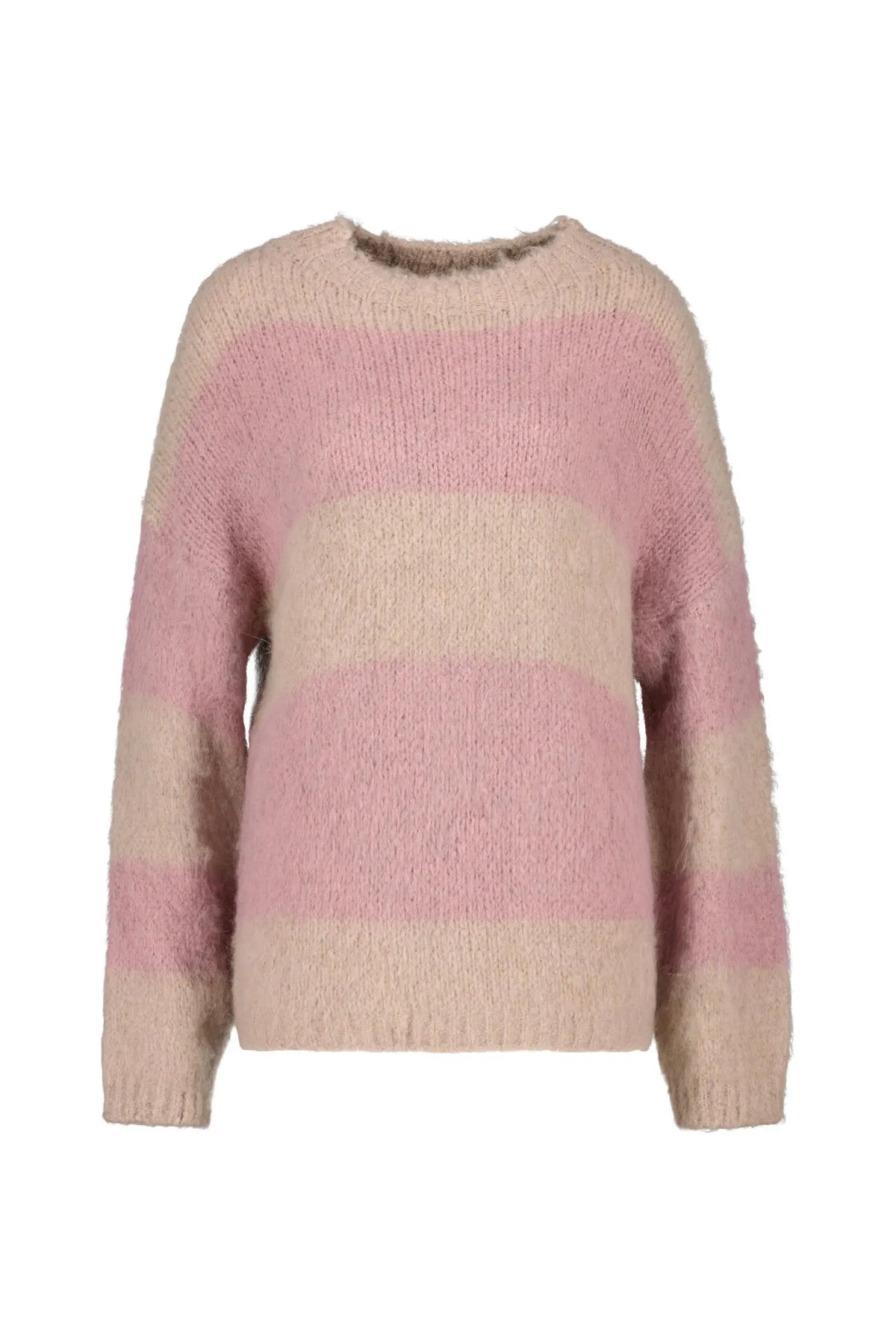 Strickpullover gestreift