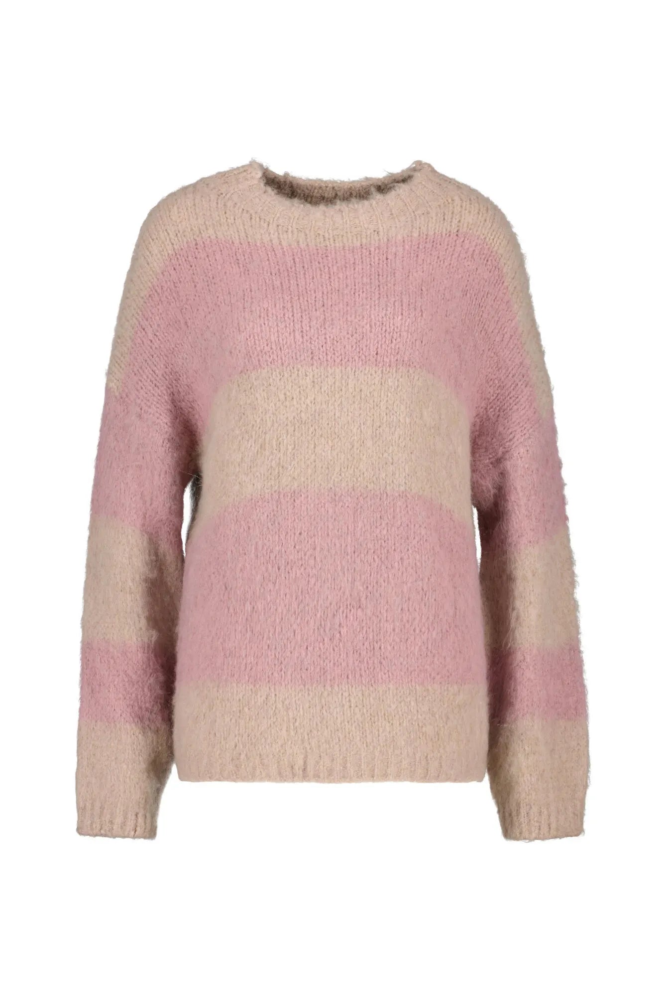 Strickpullover gestreift
