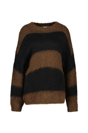 Strickpullover gestreift