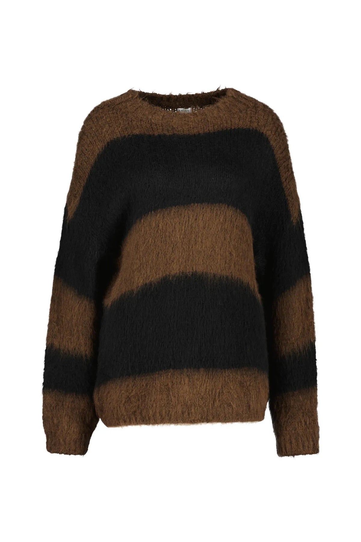 Strickpullover gestreift