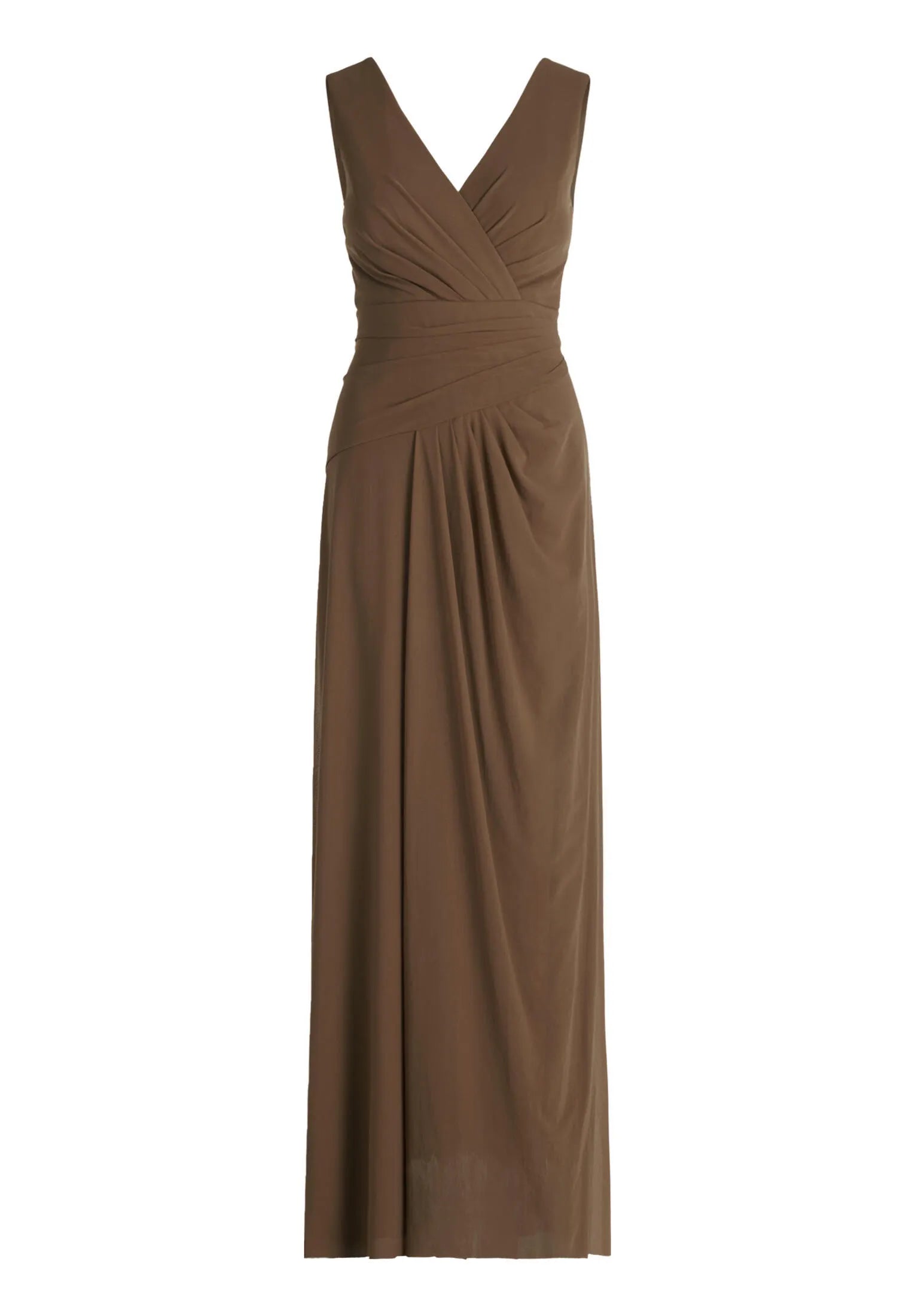 Abendkleid Maxi mit V-Ausschnitt