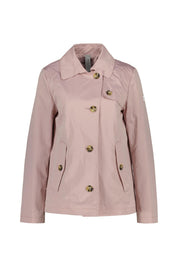 Übergangsjacke mit aufliegendem Kragen