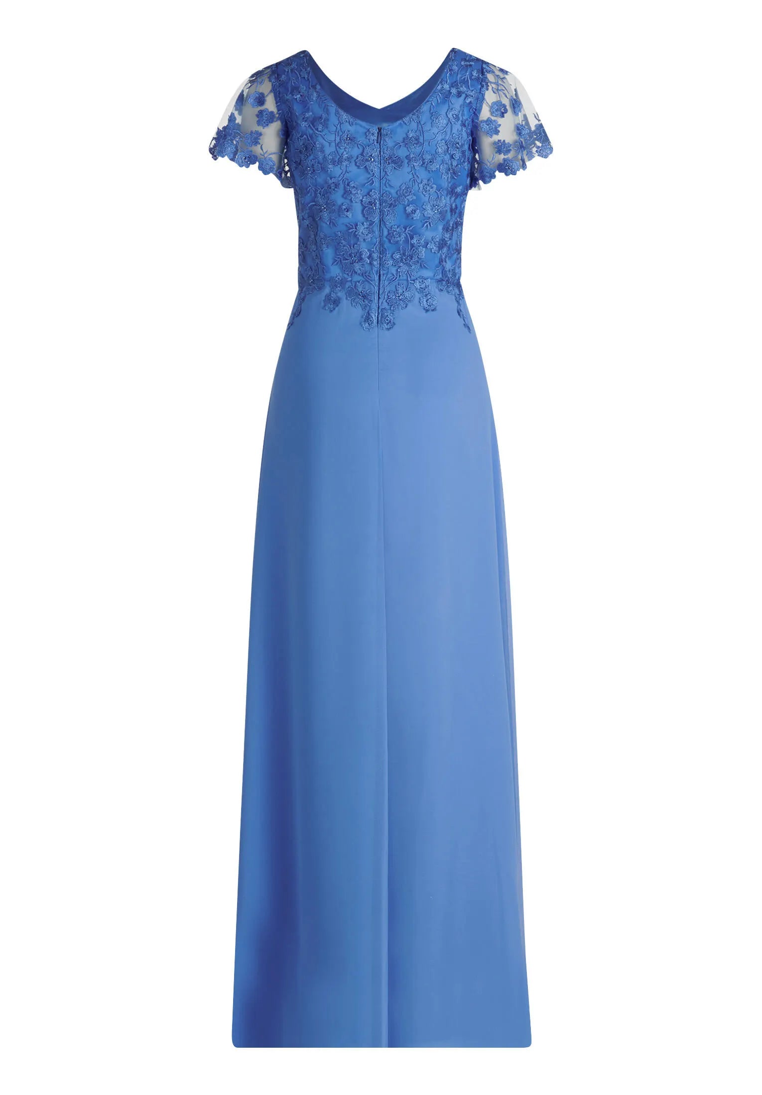 Abendkleid mit Spitzenstickerei