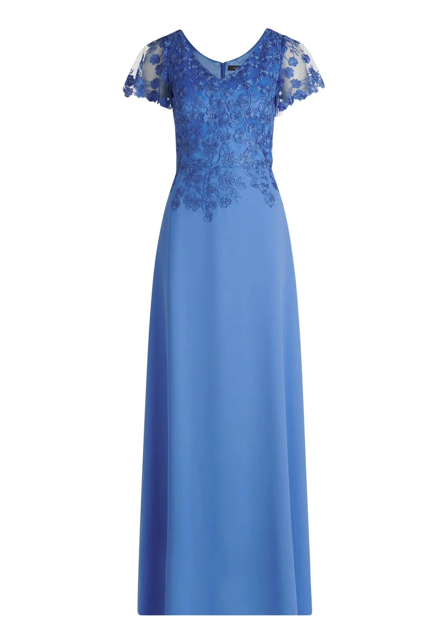 Abendkleid mit Spitzenstickerei