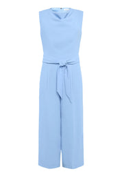 Jumpsuit mit Wasserfall-Ausschnitt