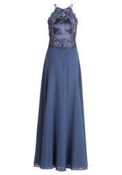 Abendkleid Maxi mit Spitzen-Details
