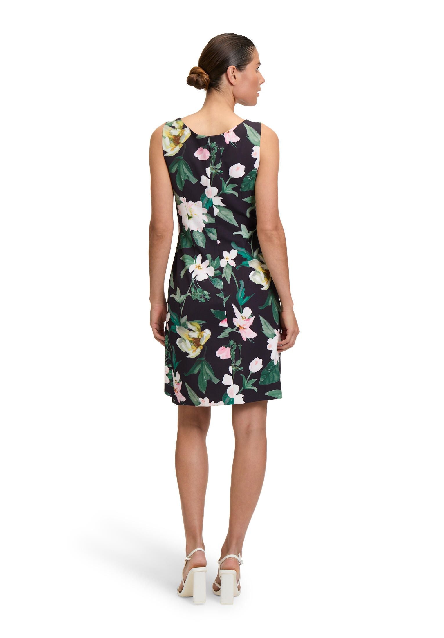 Cocktailkleid floral Midi