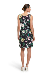 Cocktailkleid floral Midi