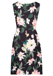 Cocktailkleid floral Midi