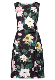 Cocktailkleid floral Midi