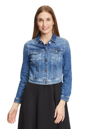 Jeansjacke aus Baumwolle