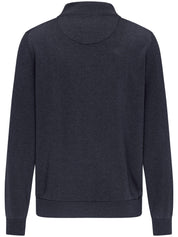 Pullover mit Zip Kragen