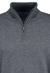 Pullover mit Zip Kragen