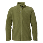 Fleecejacke mit Stehkragen in Teddy-Optik