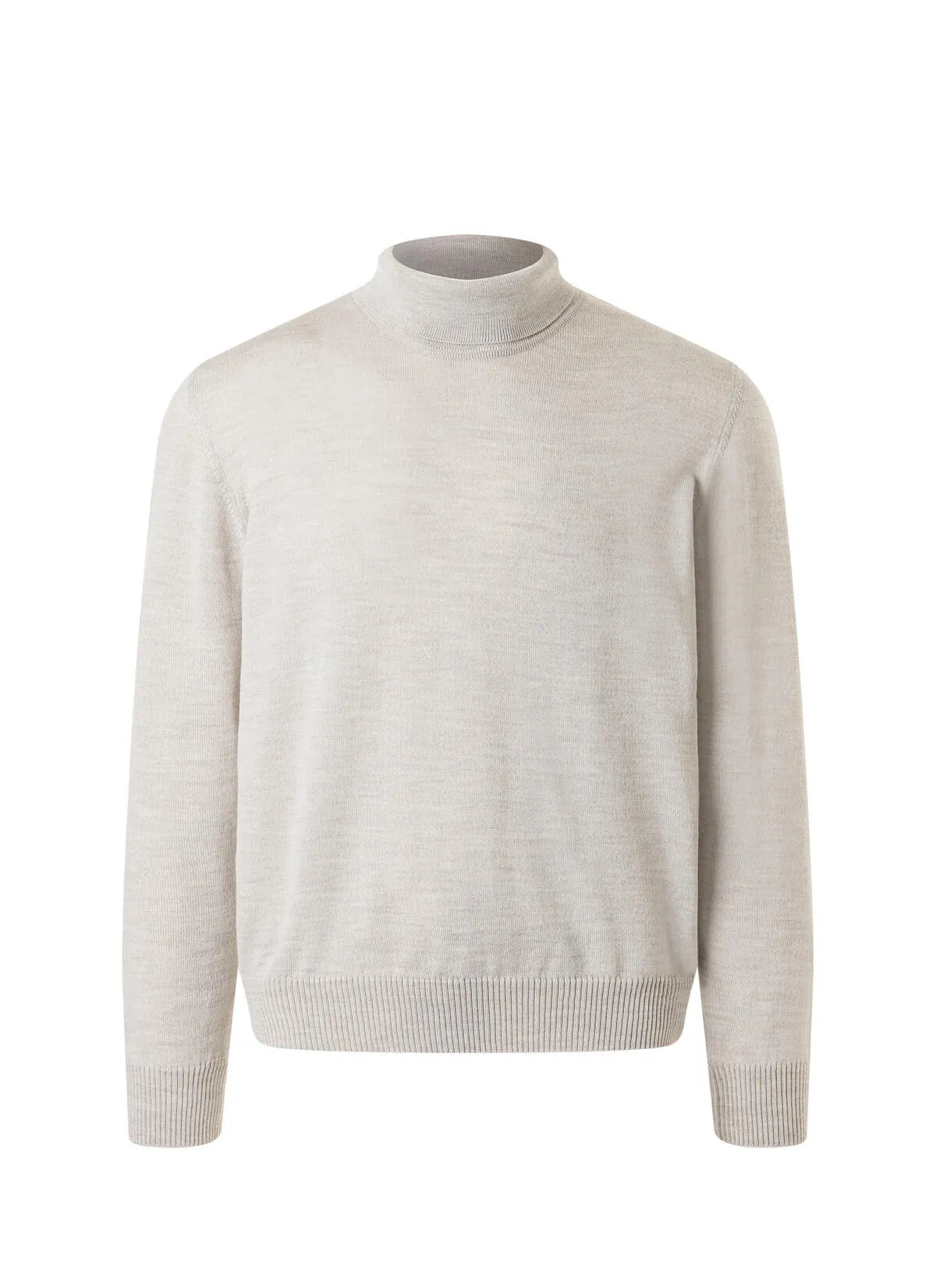 Strickpullover mit Rollkragen