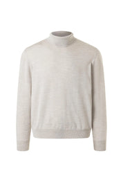 Strickpullover mit Rollkragen