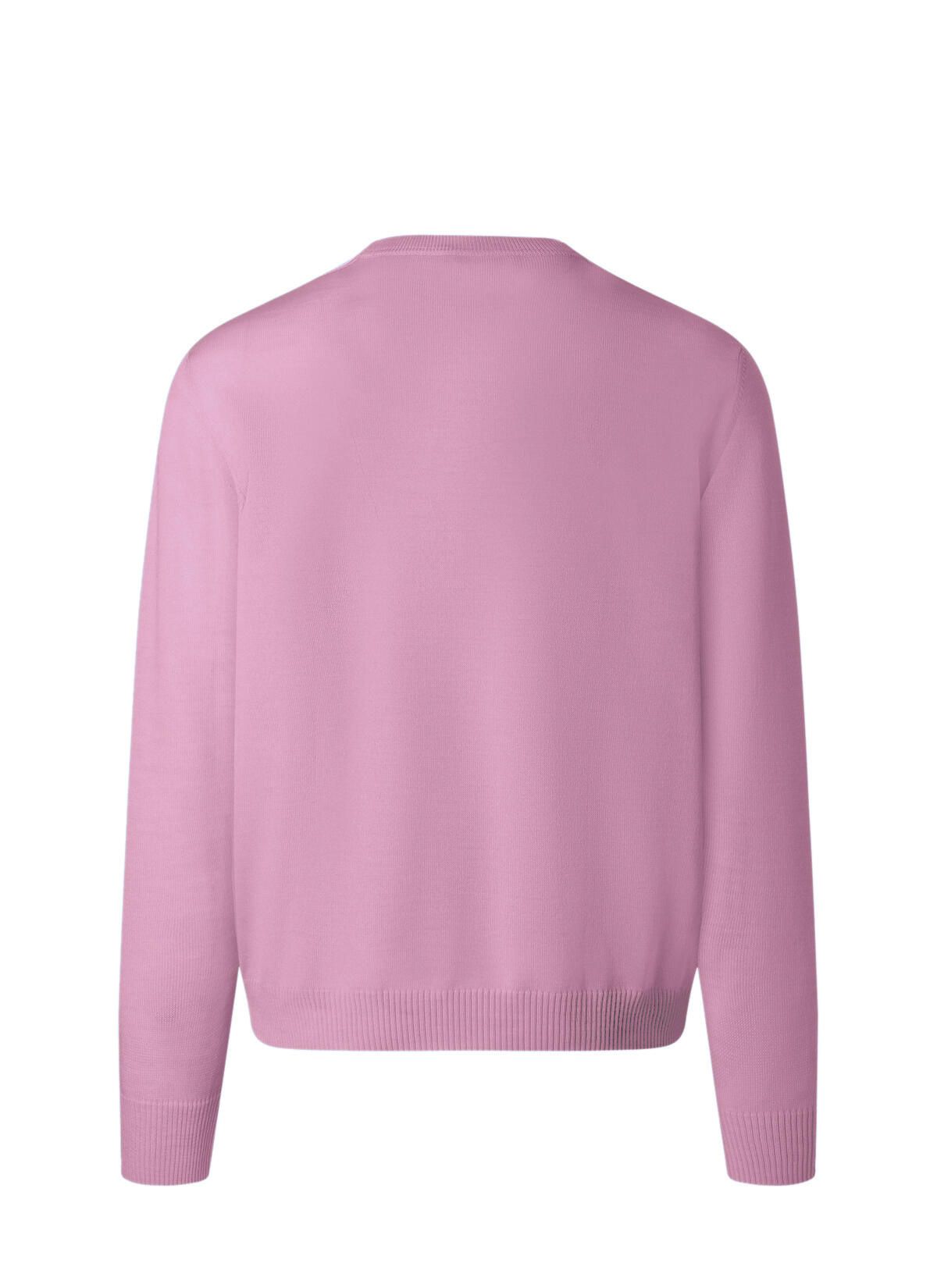Pullover Rundhals 1/1 Arm, Frozen Grape