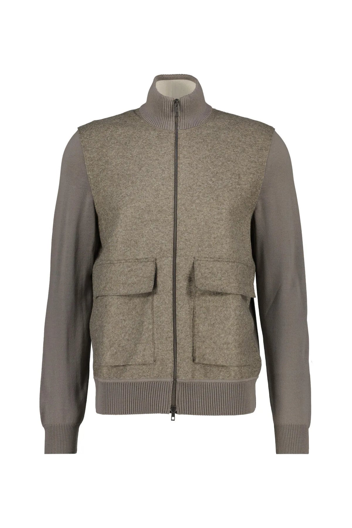 Strickjacke aus Schurwolle