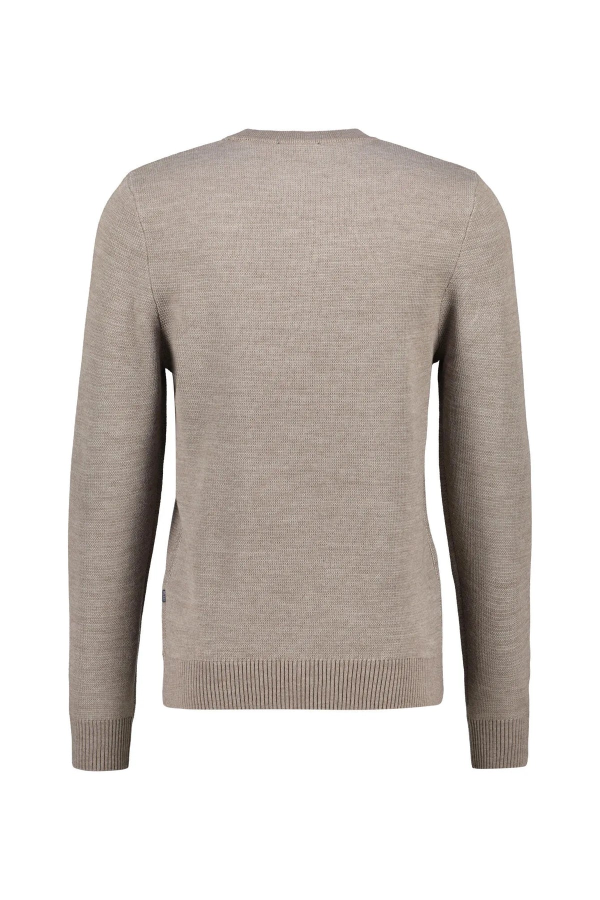 Strickpullover aus Wolle-Baumwolle-Mix