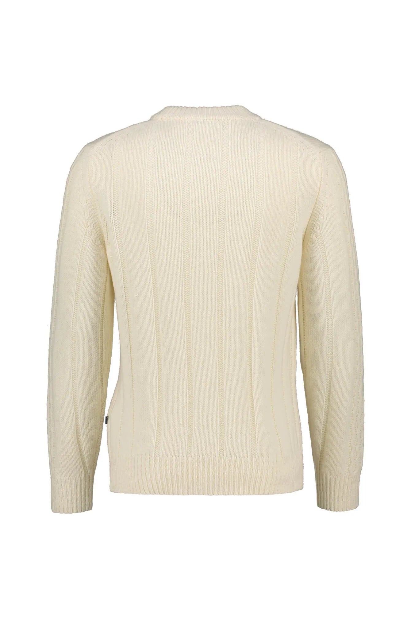 Strickpullover aus Schurwollmix