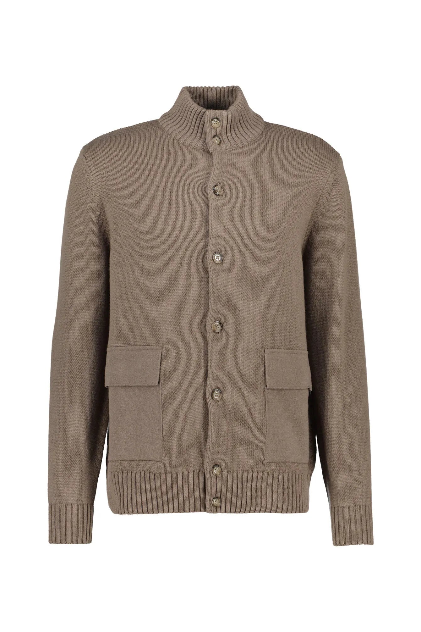 Strickjacke aus Schurwolle