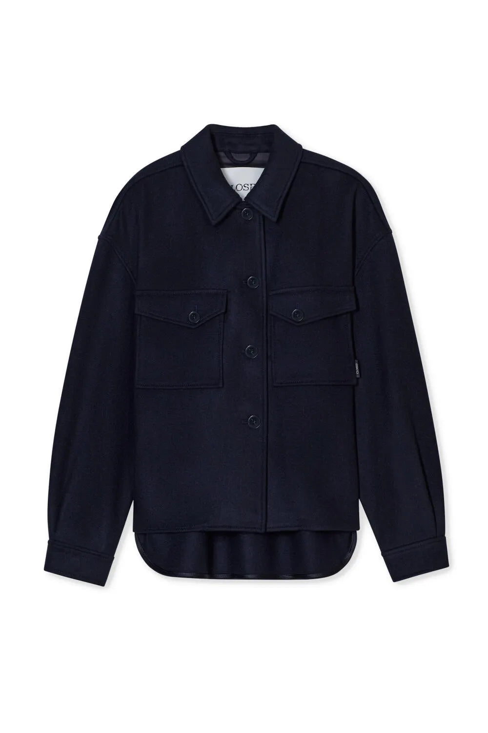 Übergangsjacke aus Schurwollmix