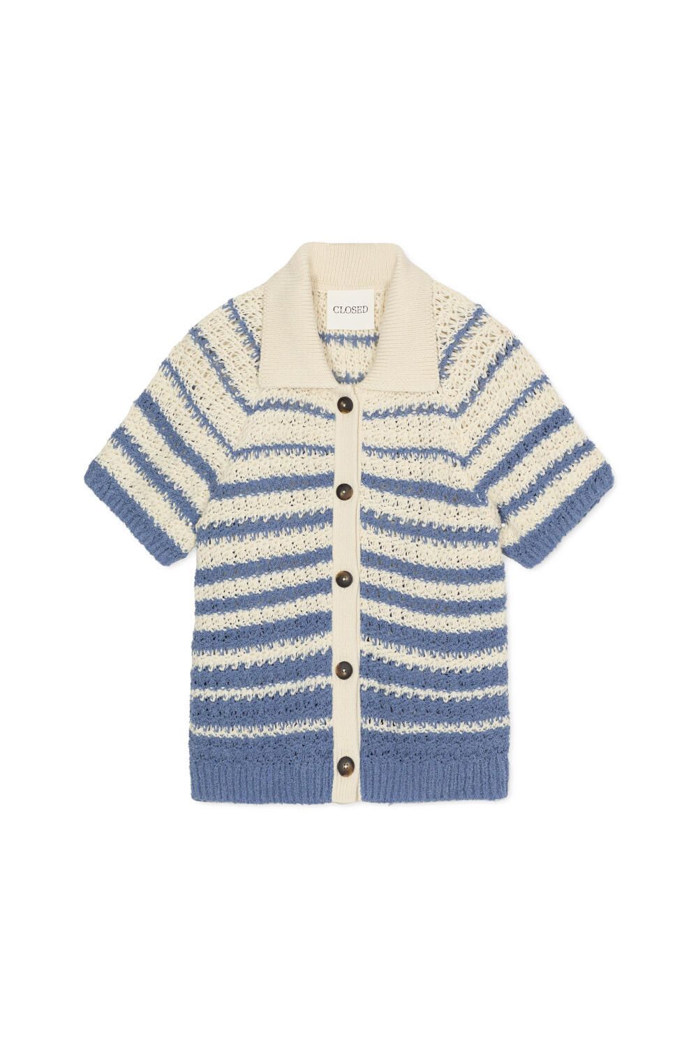 Strick-Cardigan aus Baumwolle