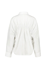 Bluse Relaxed Fit mit Raffung
