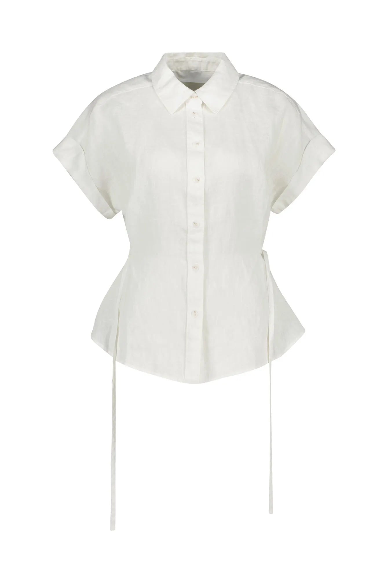 Bluse aus Leinenmix