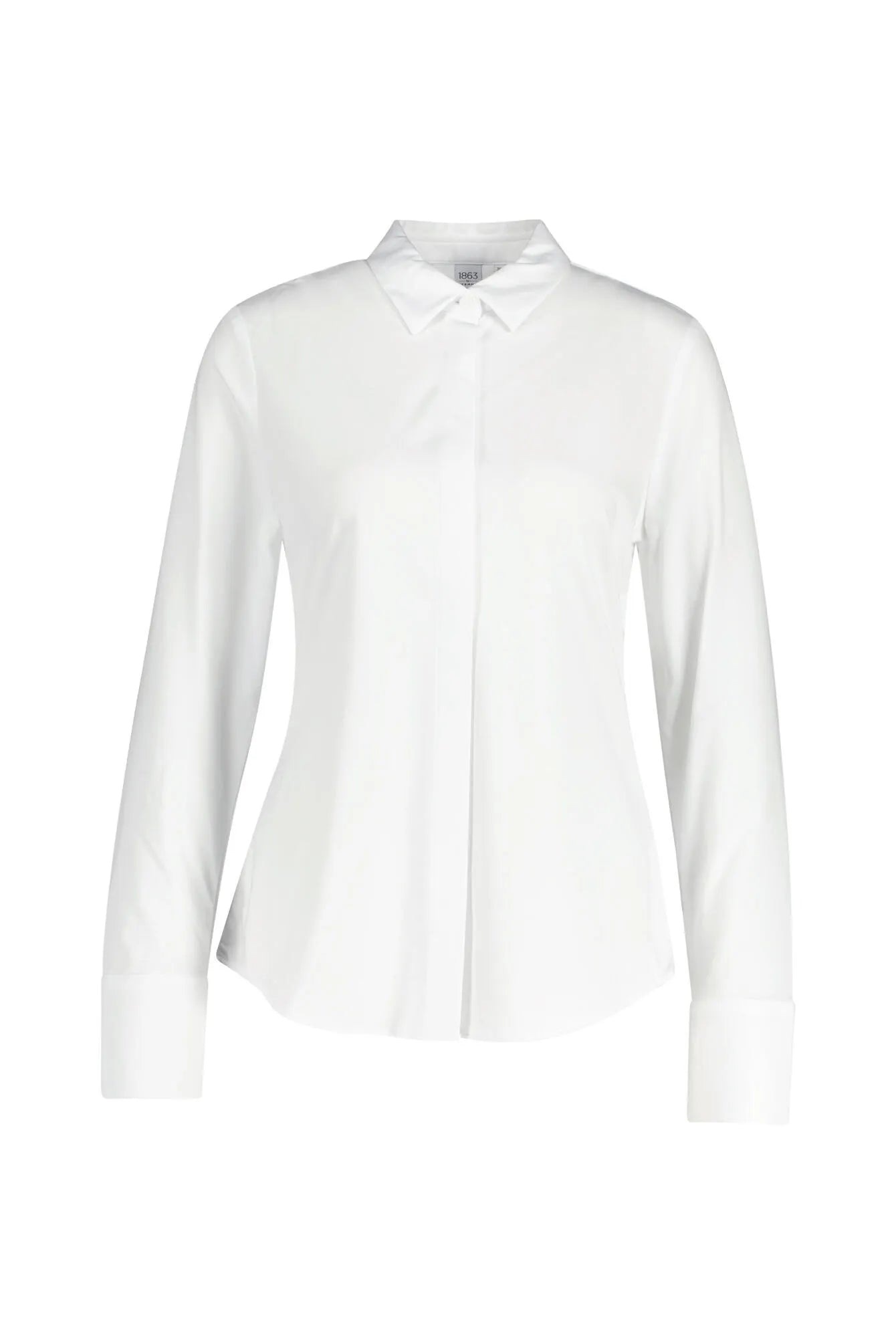 Jersey-Bluse aus Baumwollmix