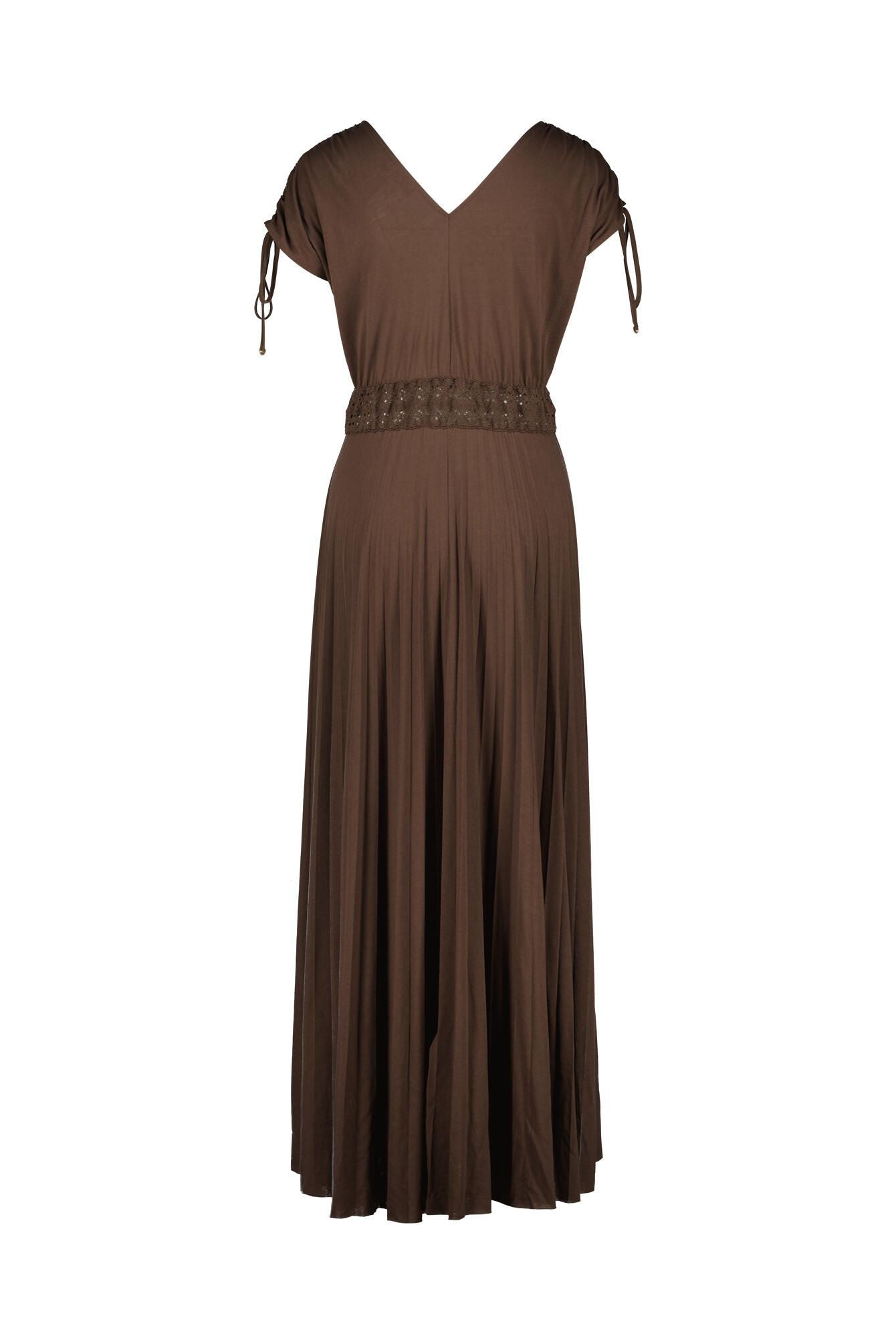 Kleid aus Baumwollmix Regular Fit