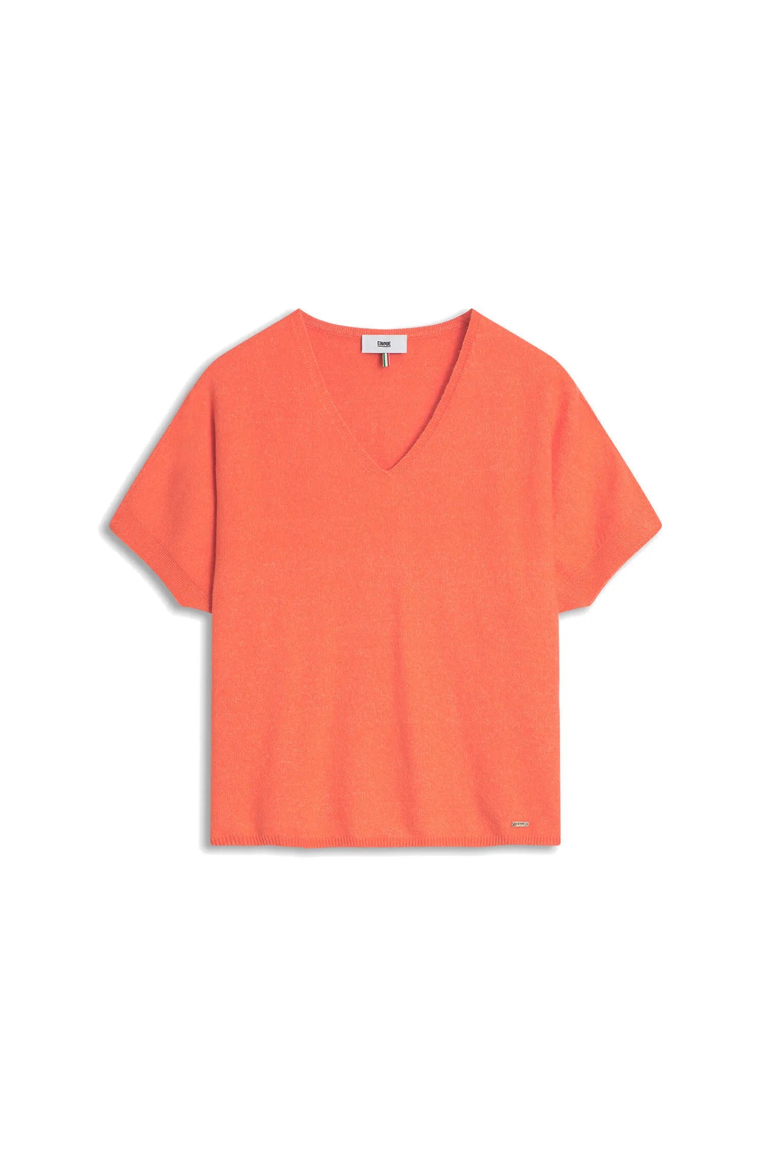 Strick-T-Shirt CIOLARA aus Baumwollmix